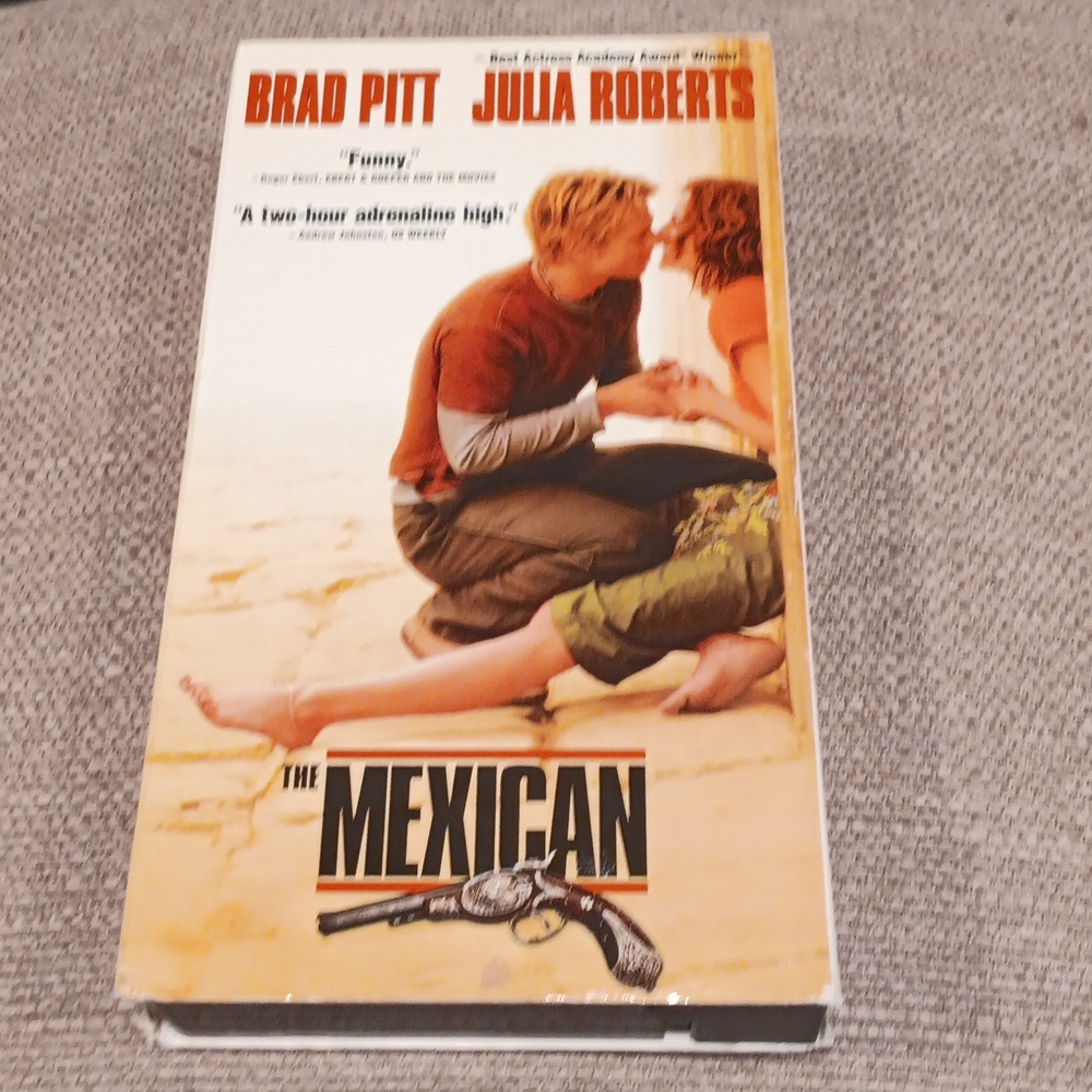 2001 VHS Movie The Mexican